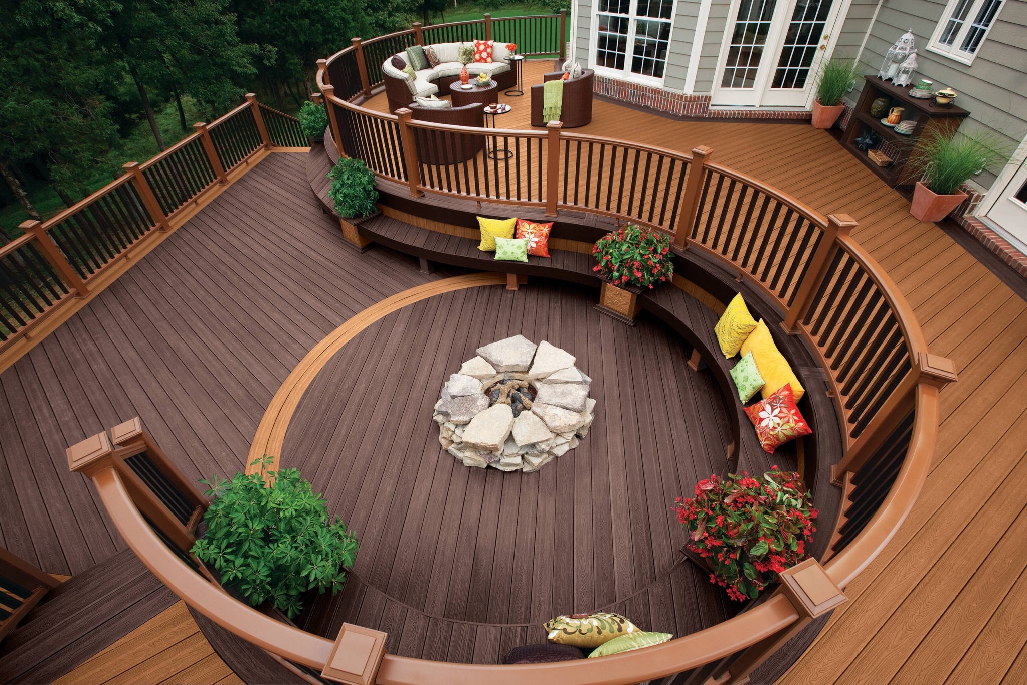 Beautiful modern deck installation by skilled new jersey deck builders